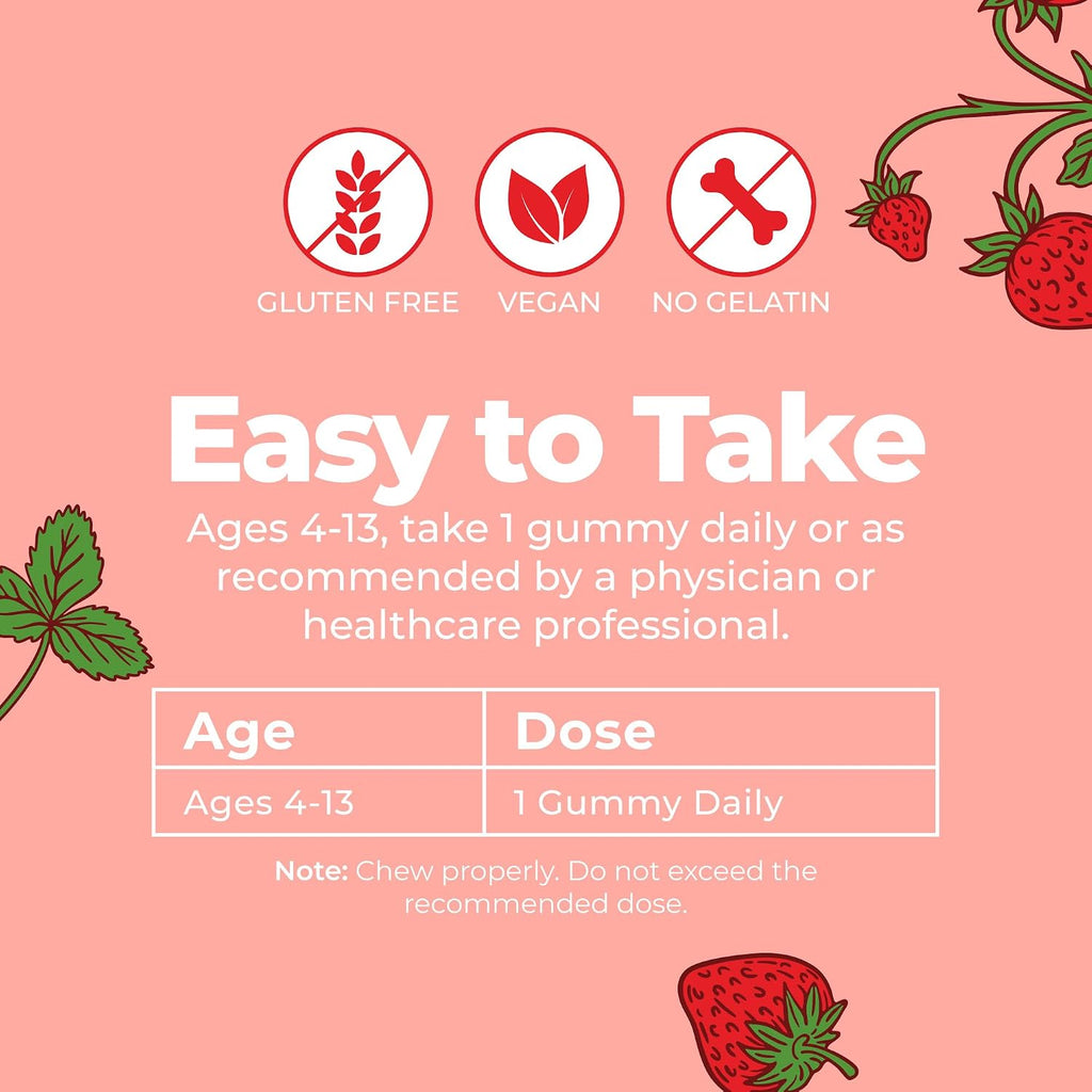 MaryRuth Organics Kids Probiotic Gummies lifestyle product shot