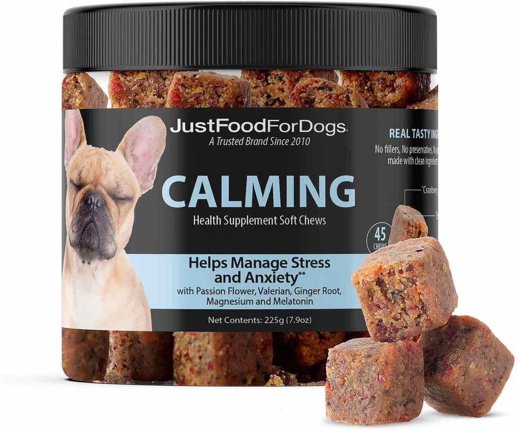 JustFoodForDogs Skin & Allergy Supplement for Dogs, Human Grade Dog Supplements, Skin & Coat Support, Multivitamin Soft Chews, Omega 3 Oil, Superfood Blend, Plant Based Dog Vitamins - 45 Count - Image 13