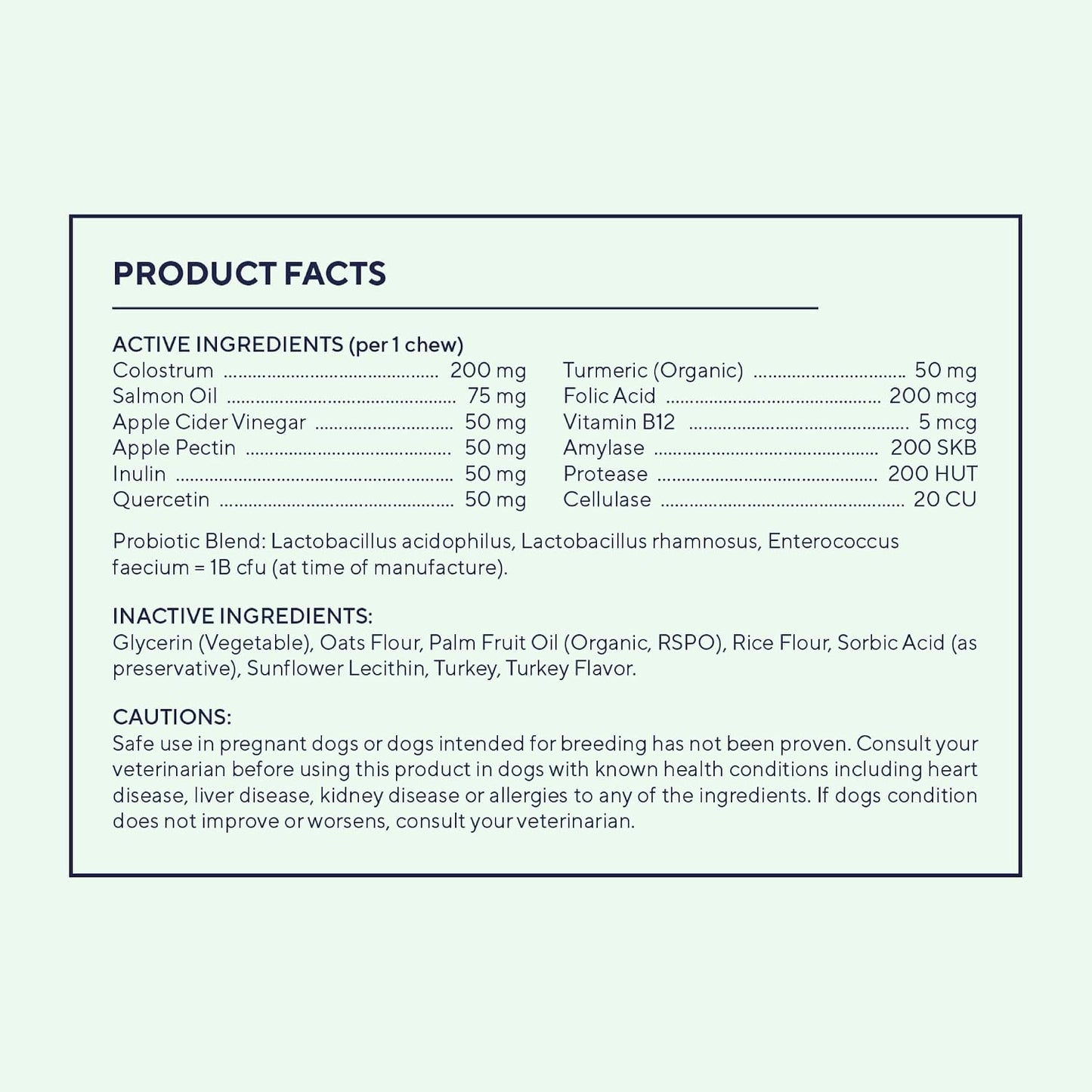 Pawfy dog allergy chews close up showing the soft texture of turkey flavor treats