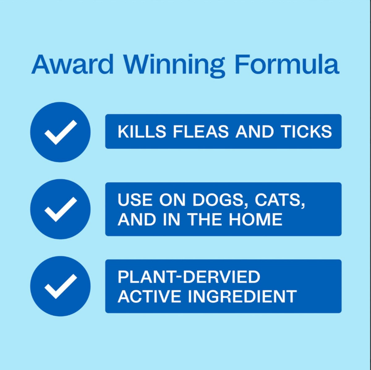 Adams botanical flea spray for dogs and cats indoor treatment bottle
