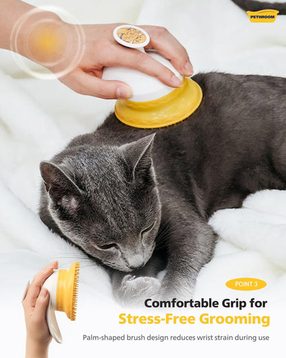Pethroom healing brush for sensitive skin and coat health