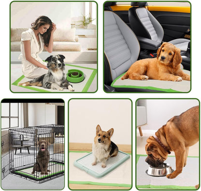 Gardner Pet puppy training pads highly absorbent core demonstration view