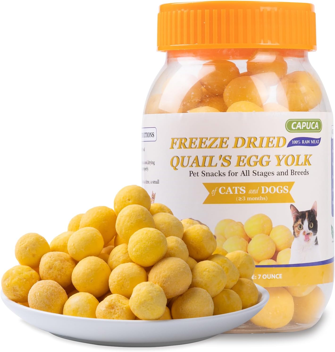 Freeze-Dried Quail Cats & Dogs Treats - Single Ingredient Pet Snacks, High-Protein Training Rewards, Grain-Free, Easy Digestion (3oz) - Image 9