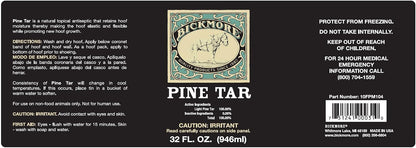 Bickmore pure pine tar natural antiseptic liquid for horses