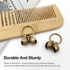 Four pack of durable copper animal collar charms.