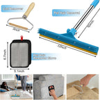 Mupapi 3-in-1 carpet rake set for dog and cat fur