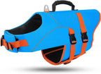ASENKU Dog Life Jacket for Swimming & Boating, High Buoyancy Dog Life Vest with Rescue Handle, Reflective & Adjustable Fit for Small to Large Dogs (Blue, XL) - Image 10