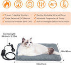 Safe seven layer protective structure electric bed for puppies