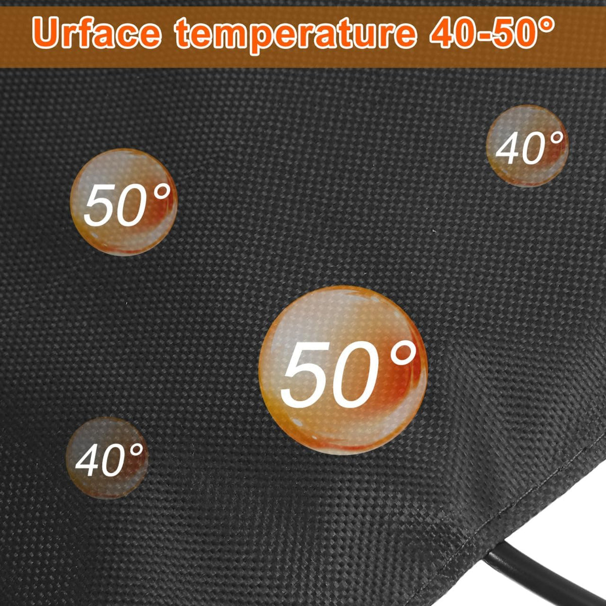 Compact portable USB heating mat for small animals