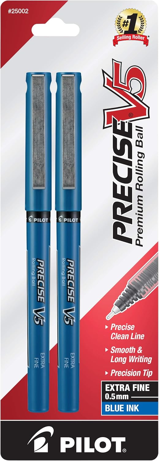 Pilot 25001 model extra fine premium rolling ball pen set