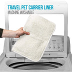 Dimensions overview of the nineteen by twelve point twenty five inch large pet kennel insert.