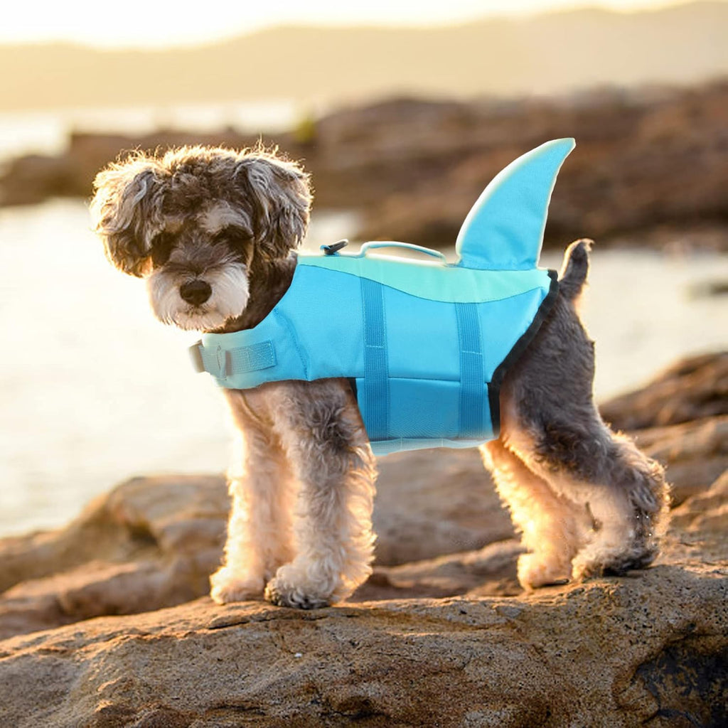 Reflective dog safety vest for small and medium breeds swimming