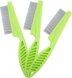 Premium stainless steel fine tooth pet comb package for complete flea control.