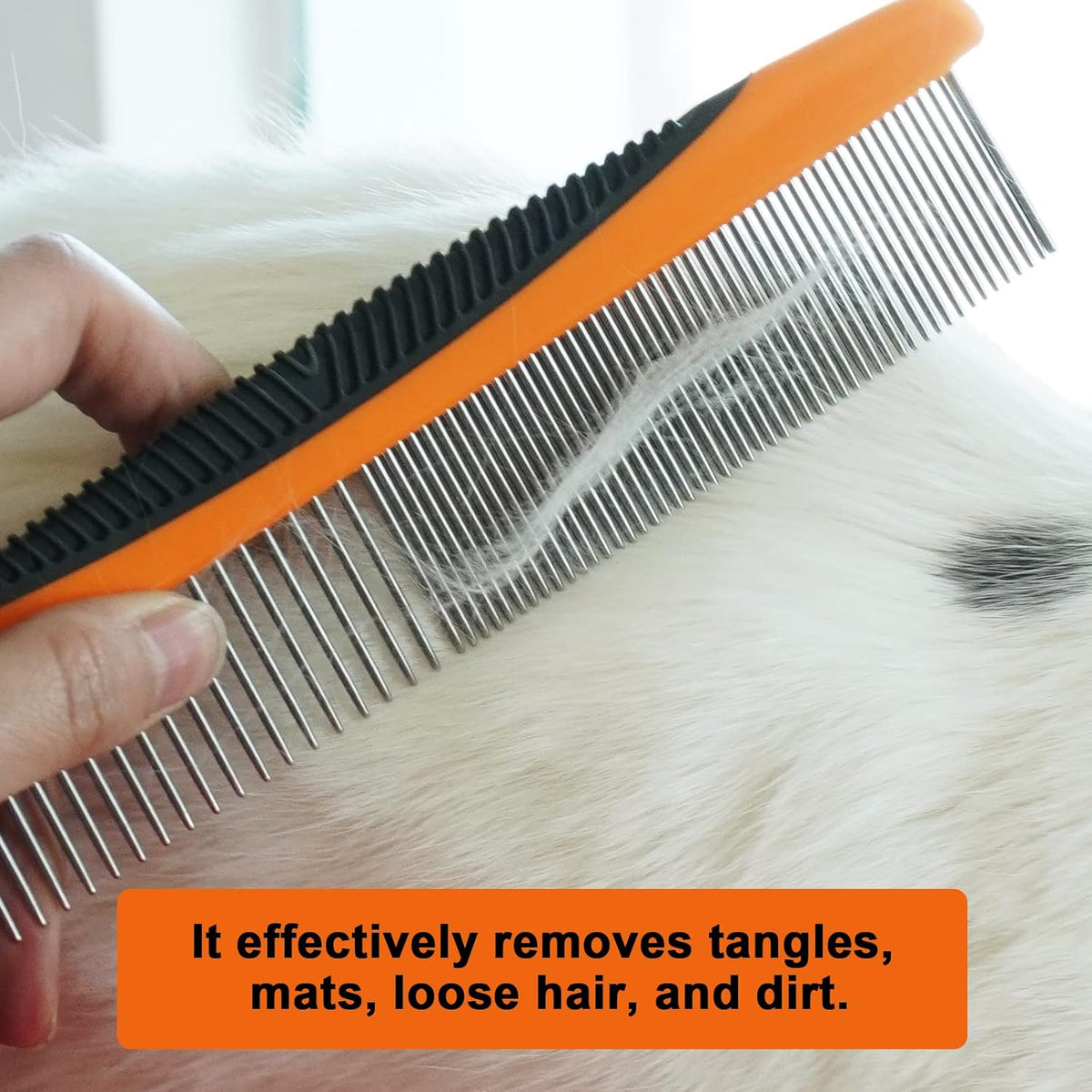 Cafhelp grooming tool for long and short haired pets