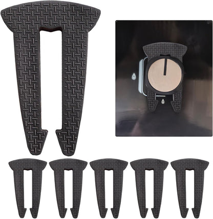 Vicsamer 6PCS Gas Stove Knob Safety Covers front view