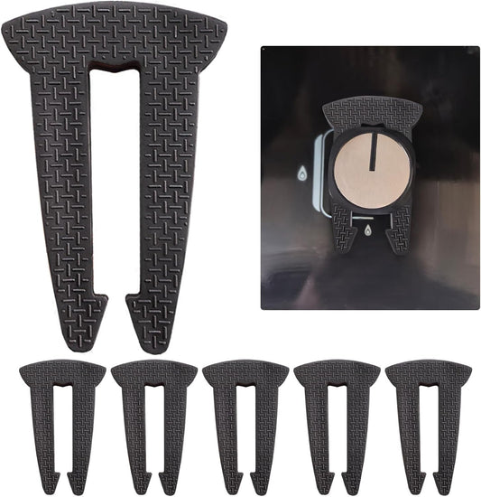 Vicsamer 6PCS Gas Stove Knob Safety Covers front view