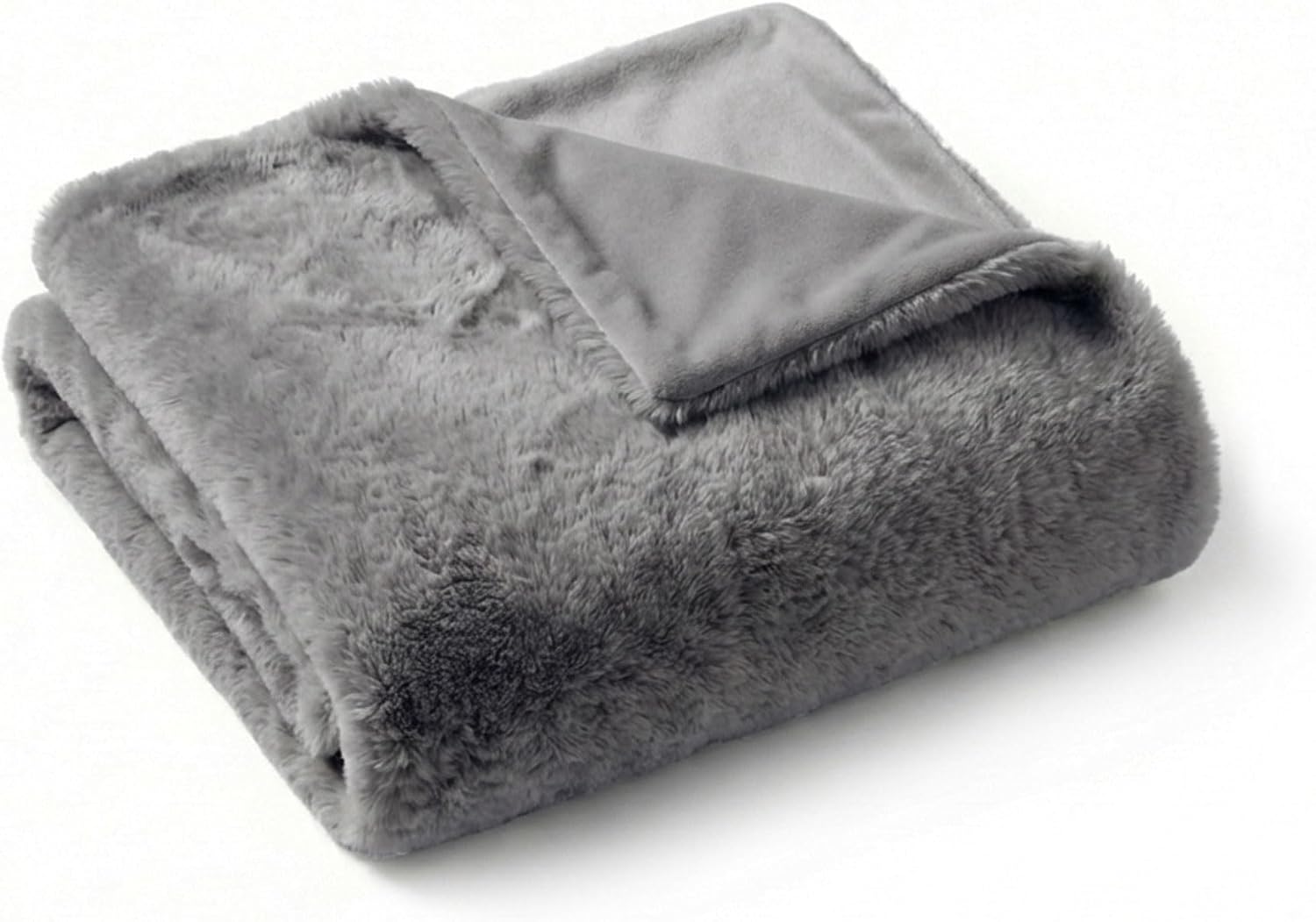 4 Cats & Dogs Leak Resistant Mini Faux Fur Throw, Soft European Faux Fur Pet Blanket, Velvet Backing, 40 x 30 Inch Cozy Furniture Protector for Pets, Machine Washable (Taupe) - Image 10