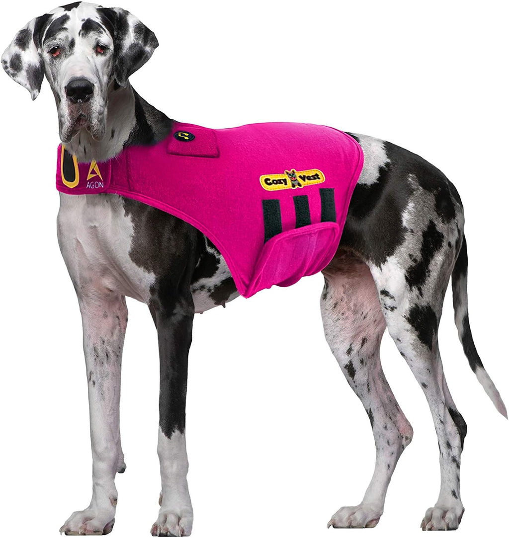 CozyVest(R) Dog Anxiety Vest 3-in-1 Music & Aromatherapy Shirt, Relaxing Sound & Essential Oil Scent Jacket, Fireworks Thunder Separation & Thunderstorm Canine Stress Relief Coat (Gray, XL [65-110 Lbs]) - Image 13