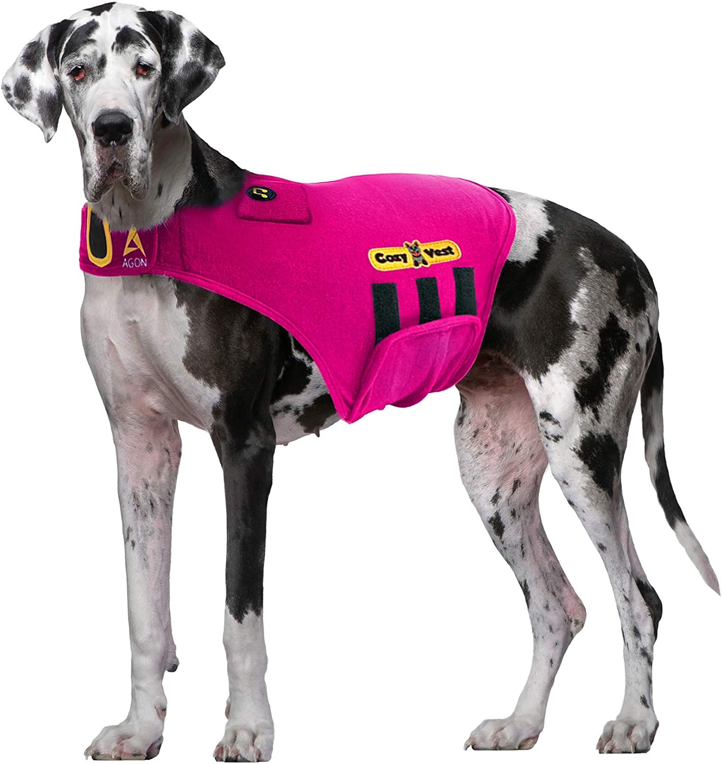 CozyVest(R) Dog Anxiety Vest 3-in-1 Music & Aromatherapy Shirt, Relaxing Sound & Essential Oil Scent Jacket, Fireworks Thunder Separation & Thunderstorm Canine Stress Relief Coat (Gray, XL [65-110 Lbs]) - Image 13