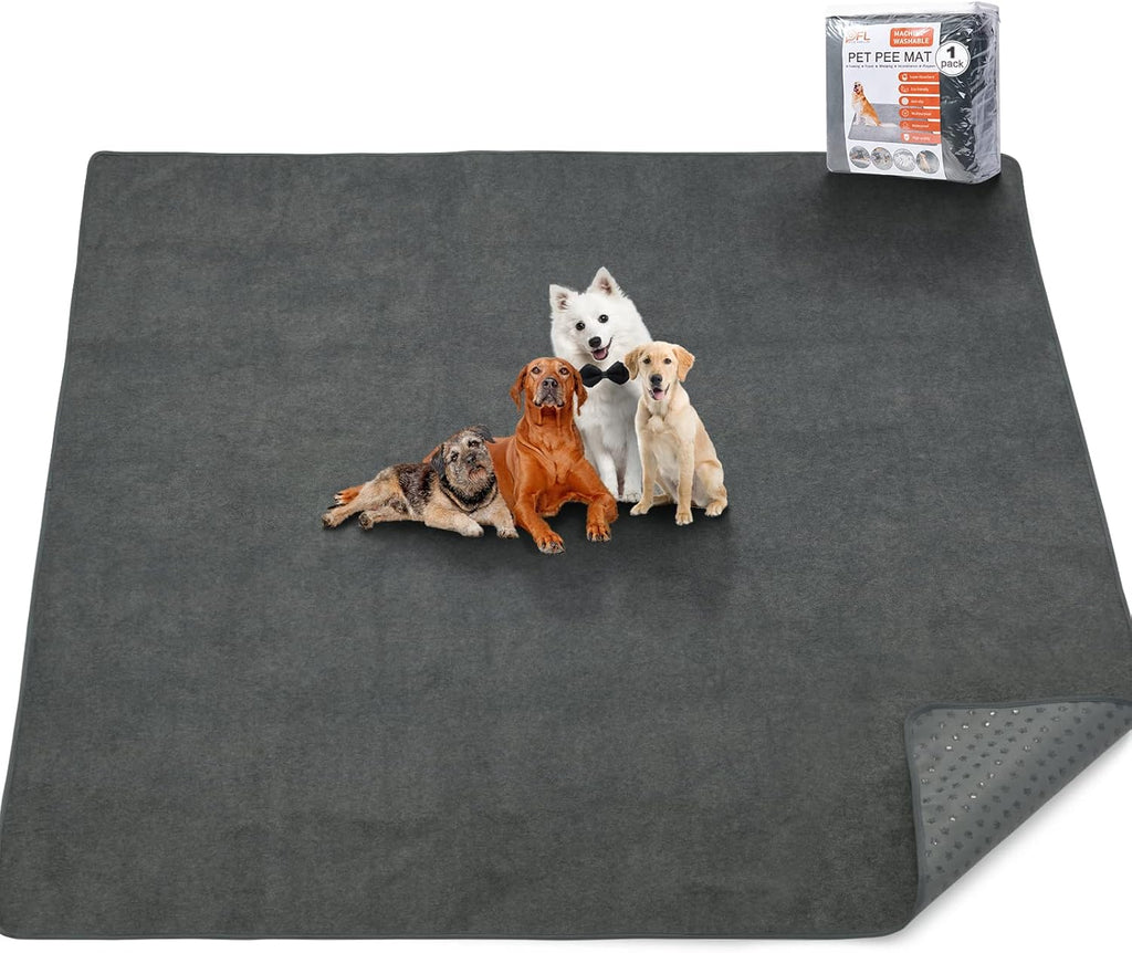 Washable Pee Pads for Dogs 72x72: 4-Layer Extra Large Reusable Puppy Pad Non-Slip Backing, Waterproof Dog Pee Pad Washable for Potty Training, Playpen, Senior Dogs, Whelping, Incontinence - Image 15