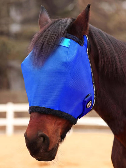 Purple Harrison Howard horse mask showing eye space