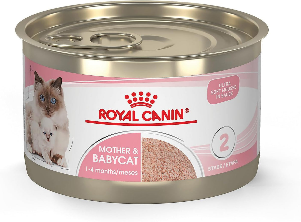 Royal Canin Feline Health Nutrition Mother & Babycat Queen Ultra Soft Mousse in Sauce Cat Food, 3 oz (Pack of 12) - Image 12