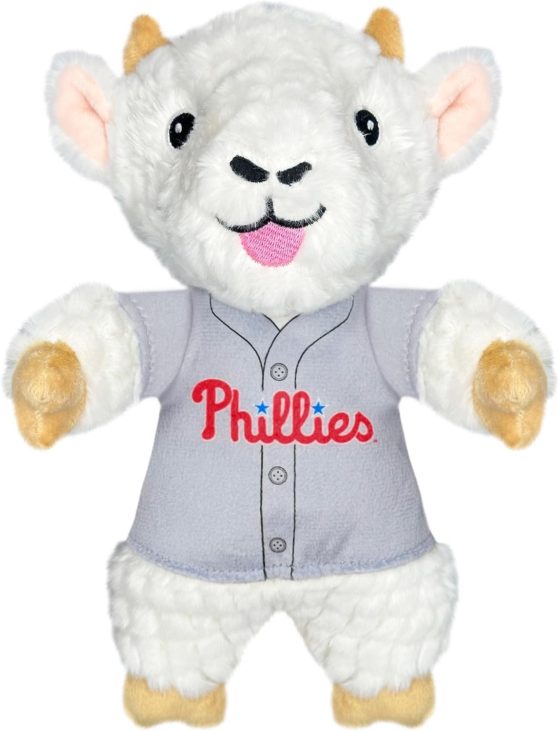 Pets First MLBPA licensed pet toy displayed from a top angle for size comparison.