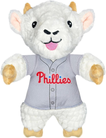 Pets First MLBPA licensed pet toy displayed from a top angle for size comparison.