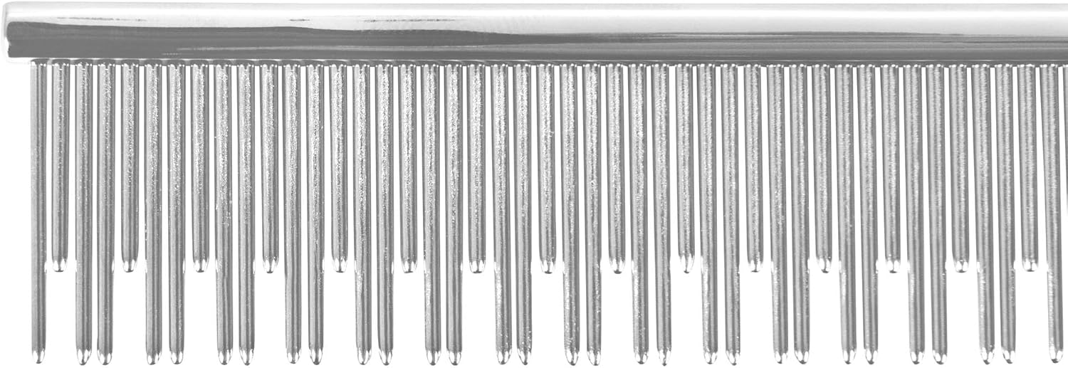 Eye Envy ProGlide 6" Cat Comb. Deshedding and Detangling Comb. Removes undercoat, shedding hair, tangles and knots. Prevents matted fur. Gentle rounded pins of two lengths - Image 9
