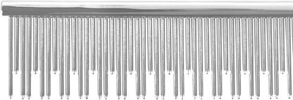 Eye Envy ProGlide 6" Cat Comb. Deshedding and Detangling Comb. Removes undercoat, shedding hair, tangles and knots. Prevents matted fur. Gentle rounded pins of two lengths - Image 9