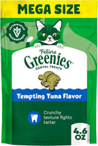 Greenies Cat Treats, Veterinarian-Recommended Adult Natural Dental Cat Treats, Tempting Tuna Flavor, 9.75 oz. Tub - Image 13