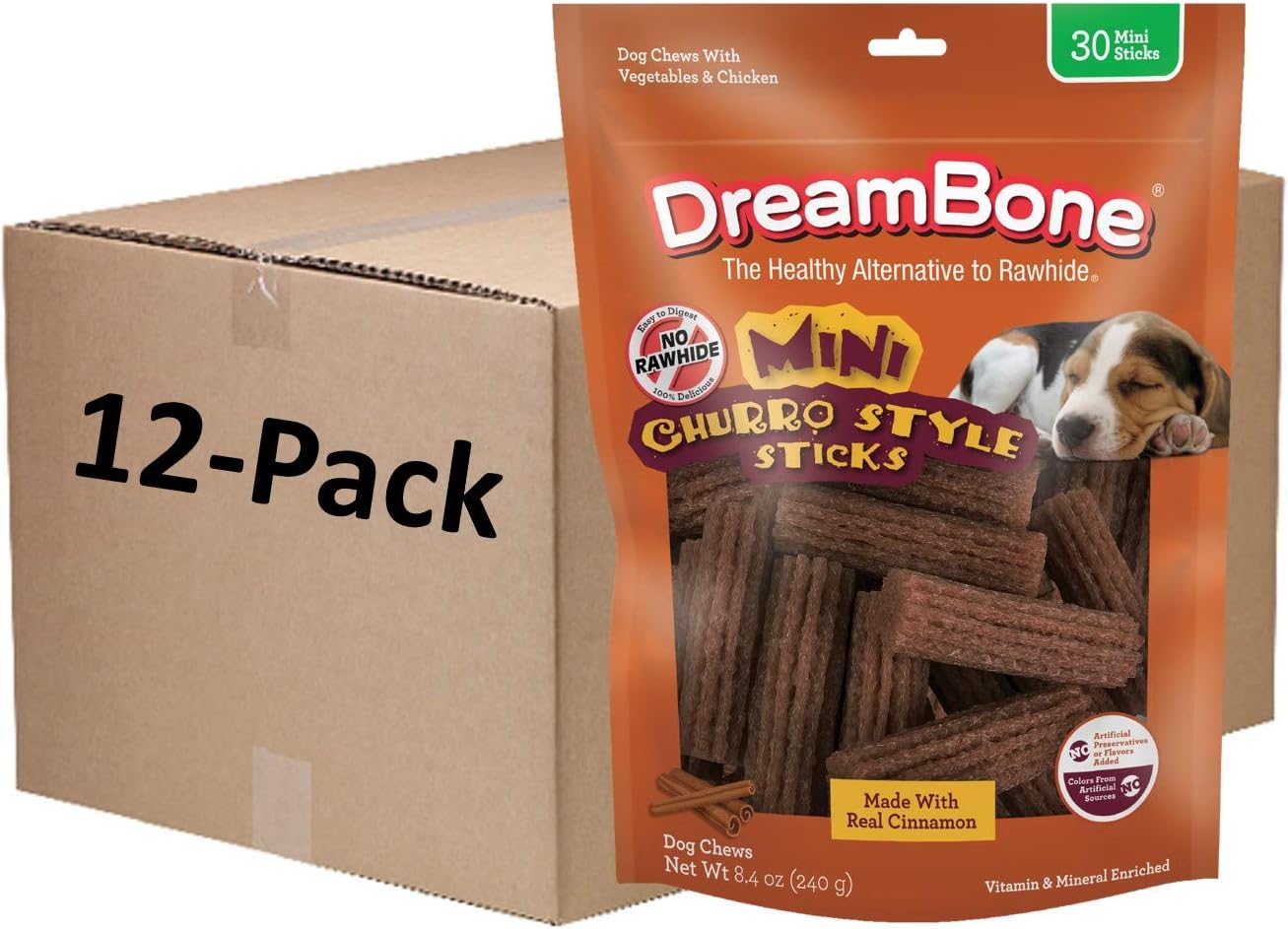 Dreambone Churro-Style Dog Sticks, Treat Your Dog to a Chew Made with Real Chicken 14 Count (Pack of 1) - Image 13
