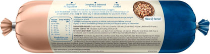 Blue Buffalo refrigerated small breed dog food packaging details