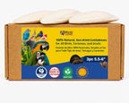 Birds LOVE 3.5-4" Cuttlebone for Birds - 100% Natural Sun-Dried Calcium & Beak Conditioning Supplement for Parakeets, Budgies, Cockatiels, Finches & Canaries - 2 Pack with Holder - Made in Vietnam - Image 11