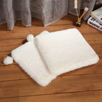SHENGOCASE 2-Pack 10"x14" Rectangular Faux Rabbit Fur Cat Dog Bed Cushion Pad Mat, Cat Tree Tower Replacement Cushion Pad for Window Perch Carrier House Cage Crate Kennel Furniture - Image 9