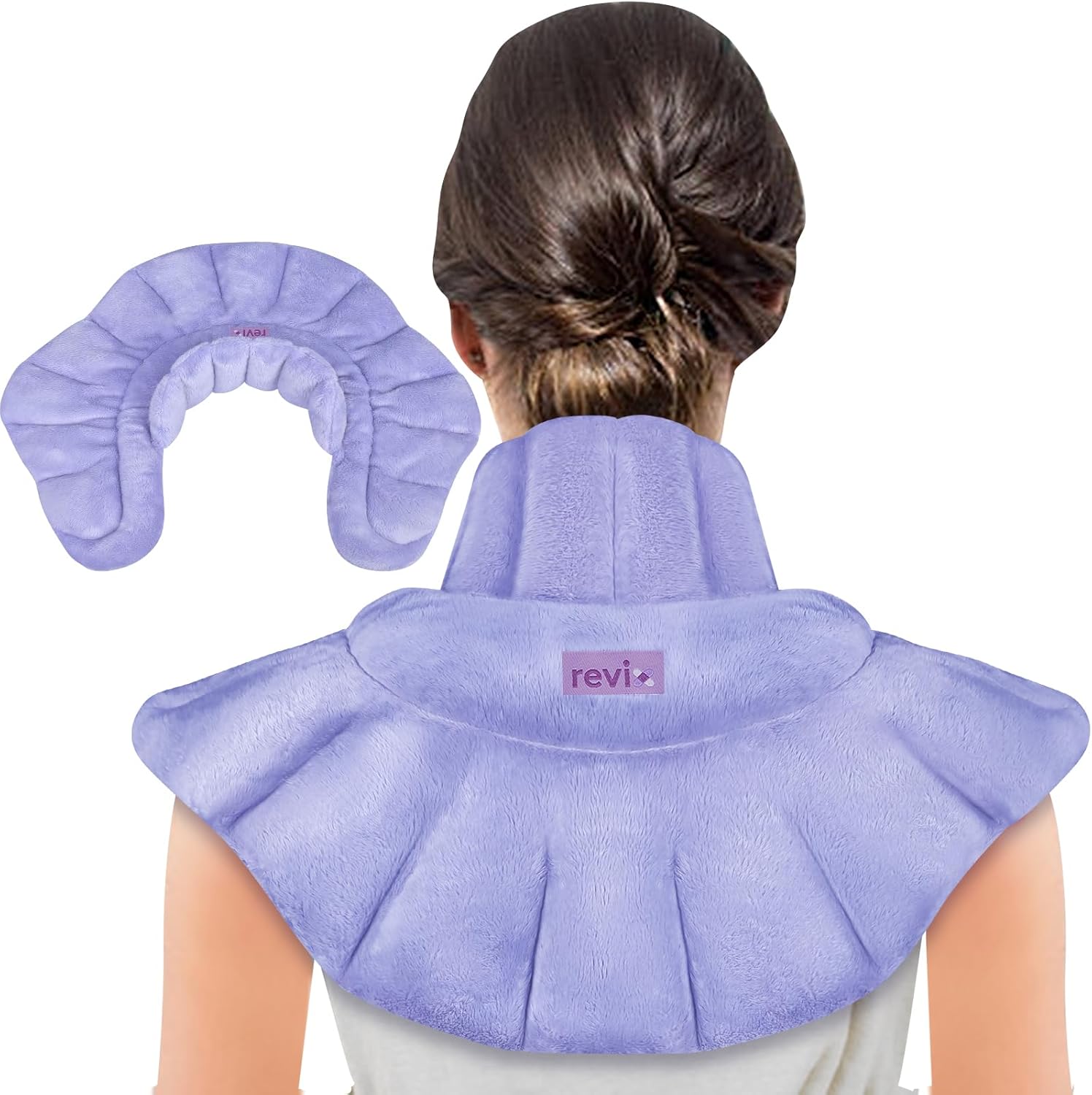 Revix microwave heating pad for neck and shoulder pain relief front view