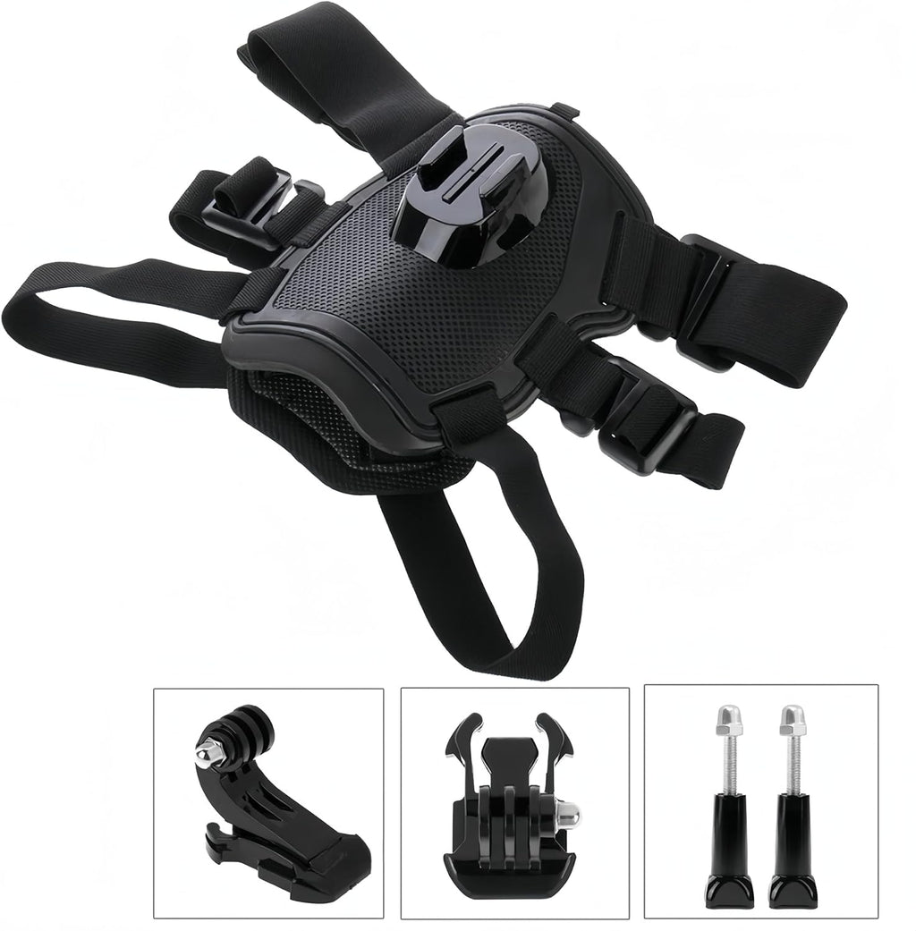 Adjustable straps on Wogerplu pet harness for comfort