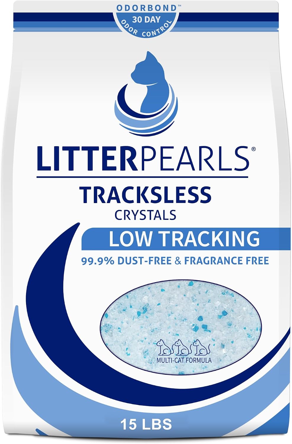 Litter Pearls Micro Fresh Scented Non-Clumping Crystal Cat Litter with Odorbond, 7 lb - Image 12