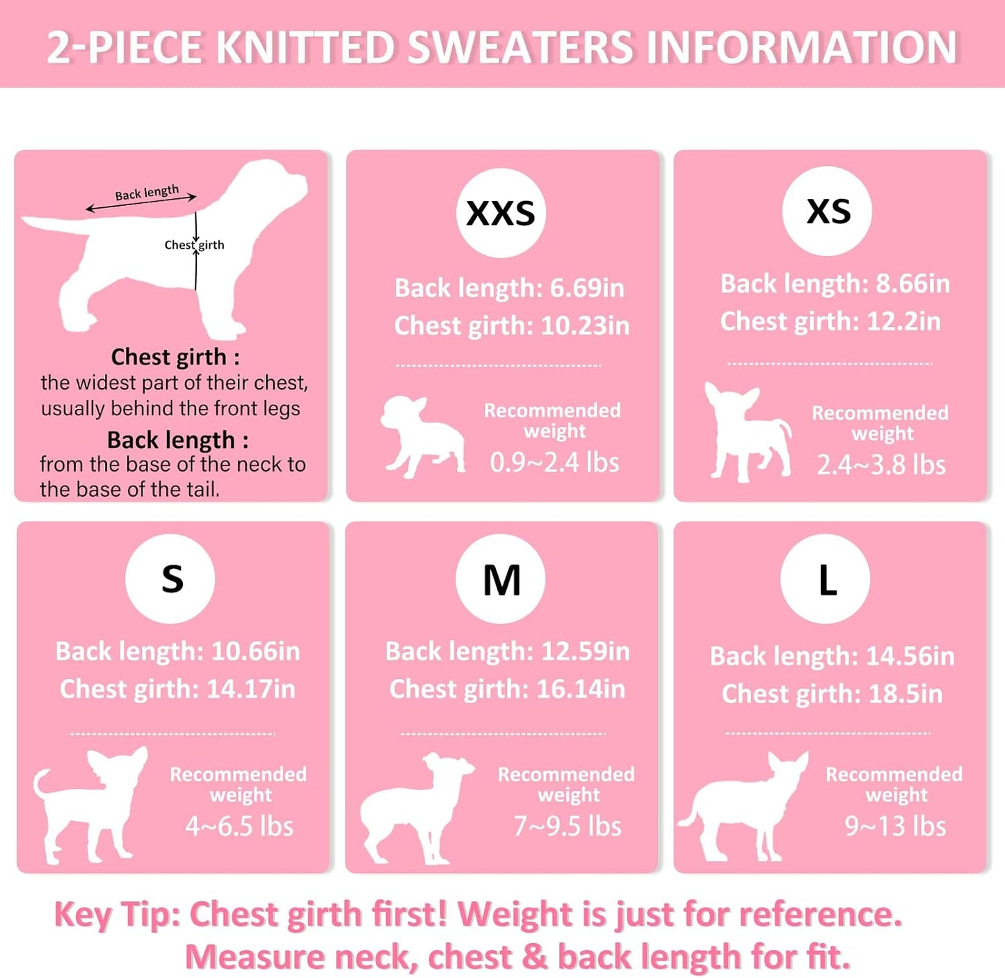 Kallfir's Cutie miniature dog winter clothes packaging with two color variants