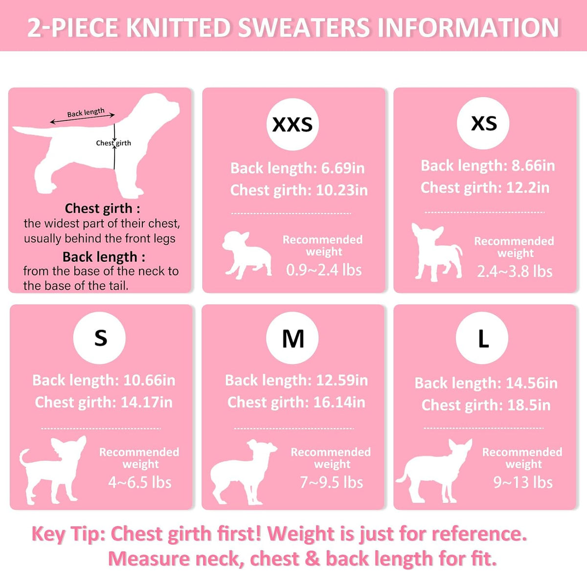 Kallfir's Cutie miniature dog winter clothes packaging with two color variants