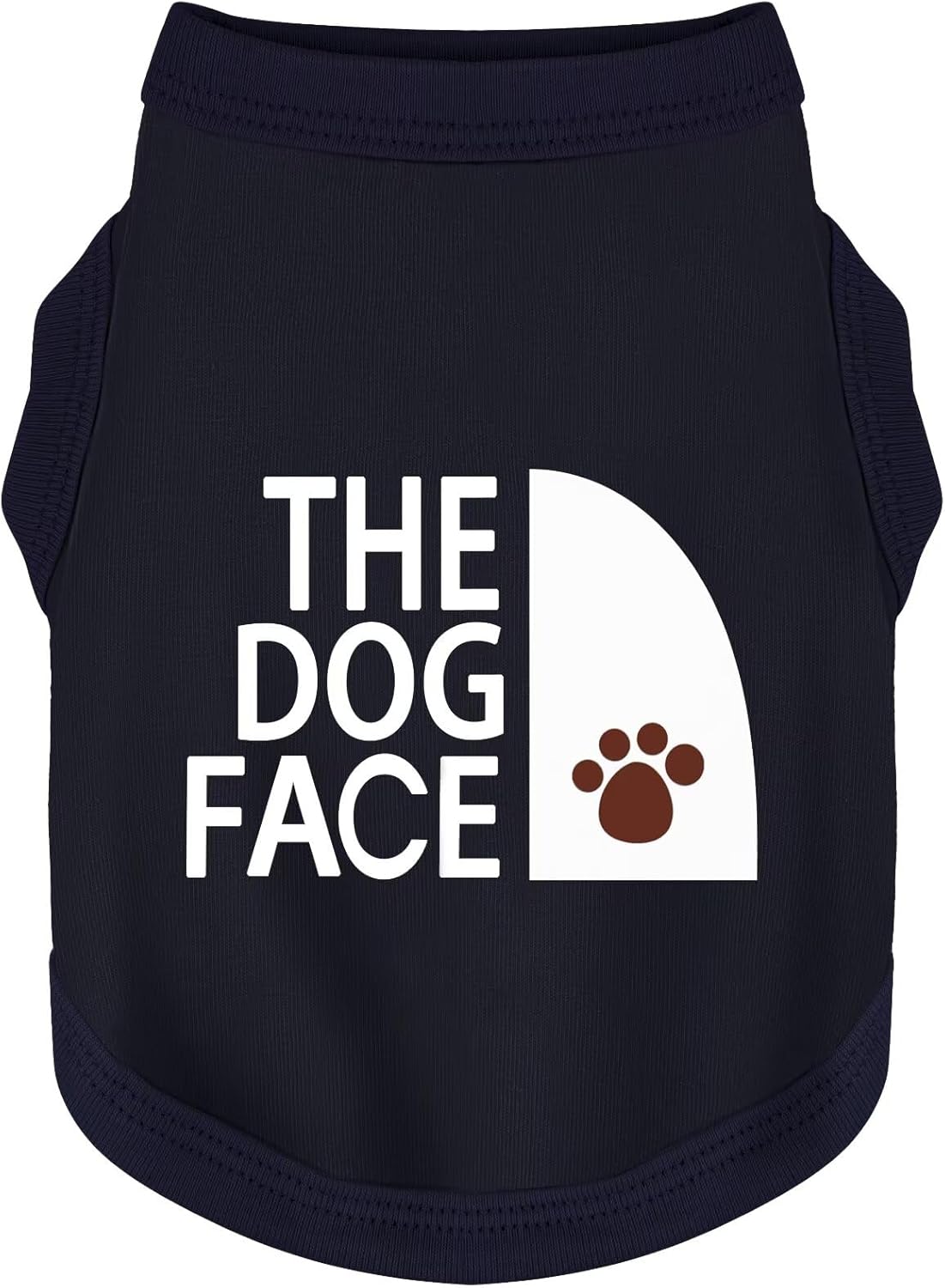 Personality Canine Attire: Soft, Lightweight Cotton Dog Clothes with 'The Dog Face' Print. Small and Medium Breeds, Perfect for Everyday Wear, Comfortable and Breathable Dog Shirt Grey M - Image 11