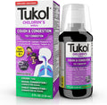 TUKOL Childrens Cough Medicine bottle front view for kids congestion relief