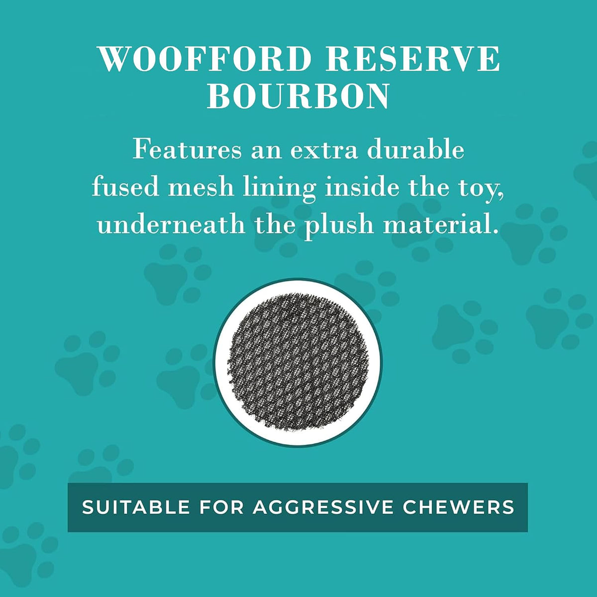 Side profile of Haute Diggity Dog Woofford Reserve parody plush