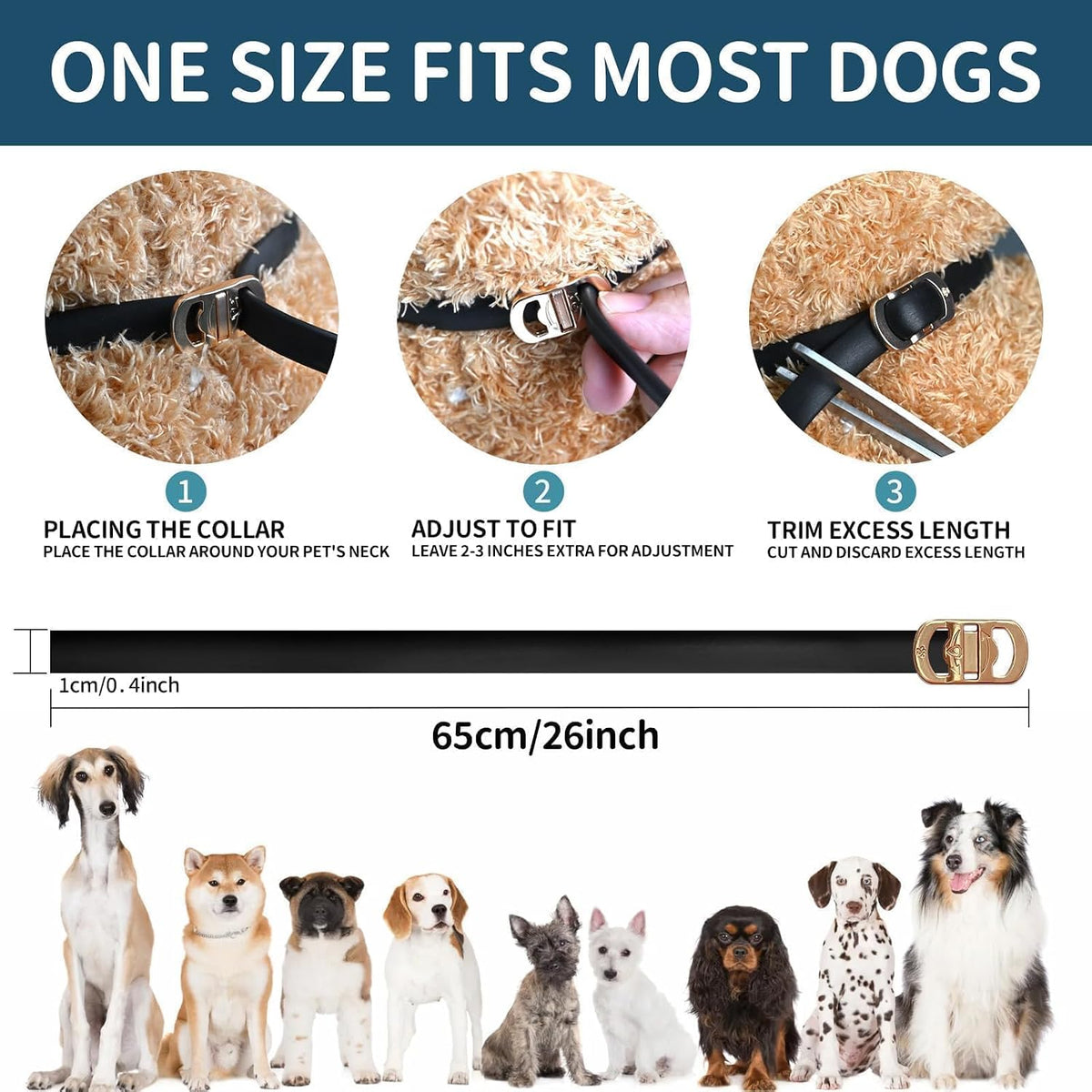 Vicsom 32 month protection flea collar packaging