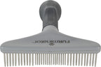 FURminator Grooming Rake Tool for Dogs & Cats With Thick Coats - Image 2