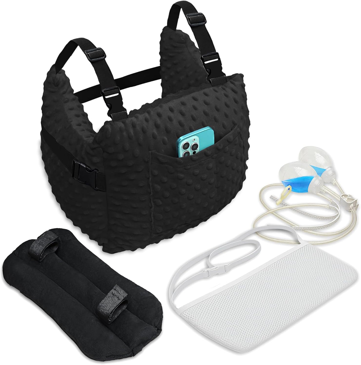 Zomaple Mastectomy Recovery Pillow bundle front view for breast surgery