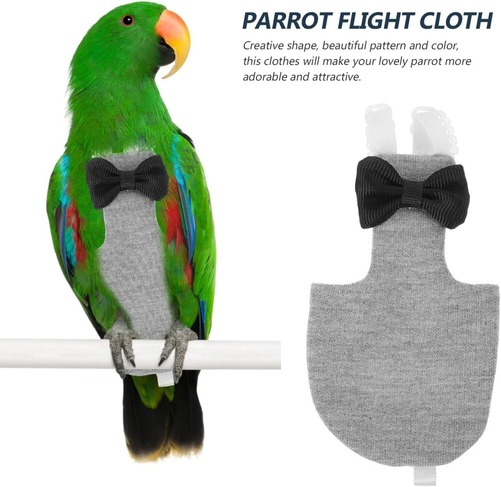 Back view of Balacoo parrot diaper showing adjustable strap mechanism