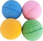 Vibrant and durable GINFH latex foam balls highlighting their 1.6 Inches diameter.