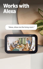 Two Ring indoor cameras in white box packaging