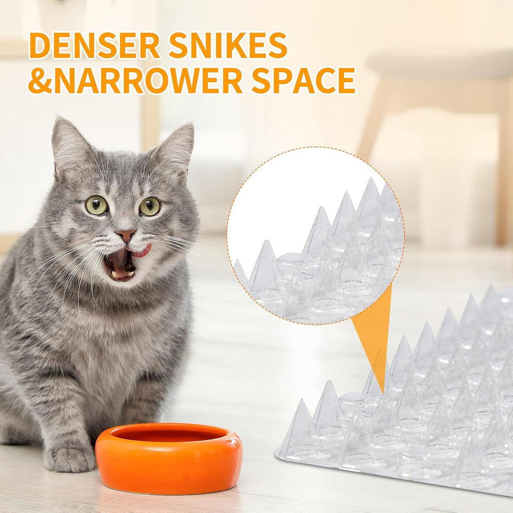 GAResy cat repellent mat installed on furniture